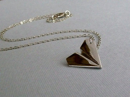 Harry Styles Paper Airplane Necklace – Mystic Vale