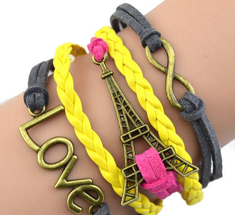 Yellow Braided Tower 0001y