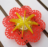 150pcs Multicolor Snowflake Creative Building Blocks Assemblage Toy