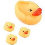 Bathing Floating Squeaky Yellow Rubber Ducks
