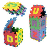 36pcs Mini Puzzle Educational Alphabet Letters Numeral Foam Mat