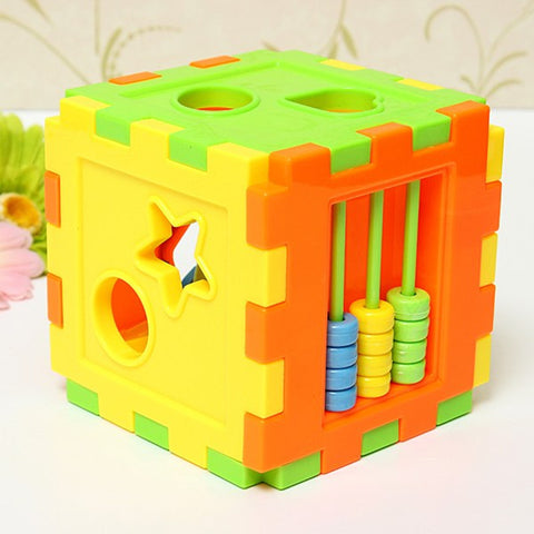 Colorful Block Matching & Sorting Intelligence Educational Toy For Kids