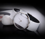 Big Dial Transparent Hollow Skeleton Women's Wristwatch