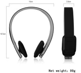 Noise Reduction Wireless Bluetooth Stereo Headphones  With MIC for iPhone 5 5S for Ipad for Tablet PC